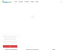 Tablet Screenshot of euroledmilano.com